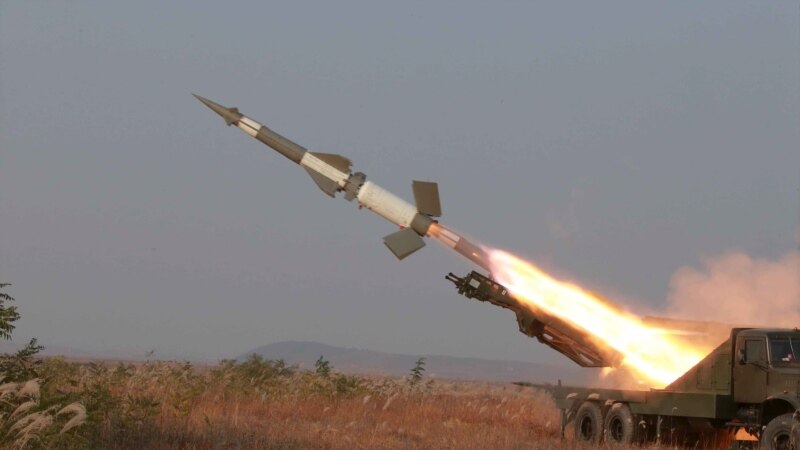 Северная Корея объявила об испытании новой зенитной ракеты
