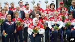 Russian para-athletes will be allowed to compete at next year's games, but without national flags, colors or emblems. (file photo)