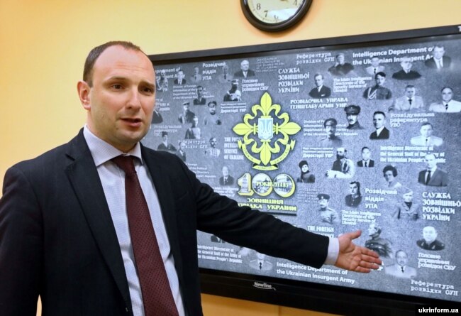 Голова Служби зовнішньої розвідки України Єгор Божок. Київ, 18 січня 2019