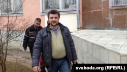 Зьміцер Салаўёў у Магілёве, архіўнае фота