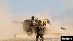 Ushtarë afganë...