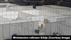 Improvizovana privremena kovid bolnica "Štark Arena", Beograd