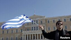 Афиныдағы шеру. Греция, 19 ақпан 2012 жыл.