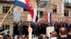 Перший президент Хорватії Франьо Туджман вперше приїхав до мирно реінтегрованого міста Вуковар, 1997 рік