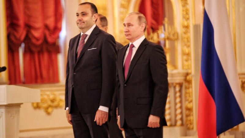 Հայաստանի նորանշանակ դեսպանն իր հավատարմագրերն է հանձնել Ռուսաստանի նախագահին