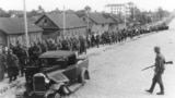 Советские пленные под Минском. Июль 1941 года