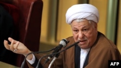 Former Iranian President Akbar Hashemi Rafsanjani 