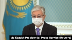 Президент Казахстана Касым-Жомарт Токаев в Нур-Султане. 3 июля 2020 года. 