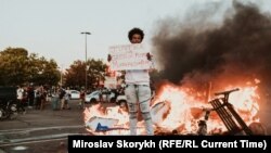 Протесты в Минннеаполисе, штат Миннесота