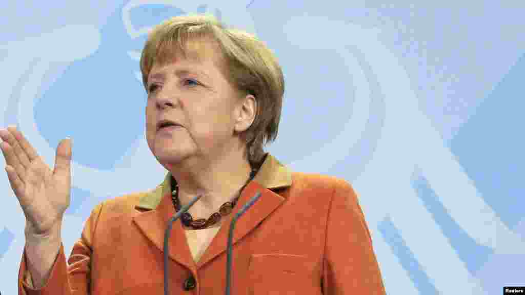 Almaniya kansleri Angela Merkel