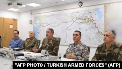 Турецкие генералы обсуждают операцию «Оливковая ветвь».