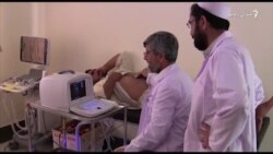 له ناروغۍ او ګرمۍ د میرامشا روغتون کړېدلي ناروغان