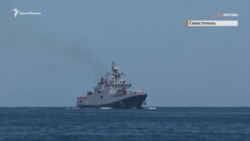 В Севастополь прибыл фрегат Черноморского флота России «Адмирал Эссен» (видео)