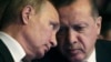 Президент РФ Владимир Путин и президент Турции Реджеп Эрдоган (слева направо)
