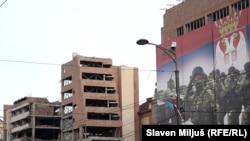 Зградите на Генералштабот во центарот на Белград, каде што српските власти, заедно со компанијата на Џаред Кушнер, планираа изградба на станбен и деловен комплекс