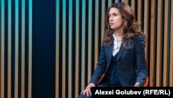 Fostă ministră a Justiției și ex-deputată PAS, Olesea Stamate, în studioul Europei Libere