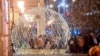 HUNGARY- People visit the Christmas market in Debrecen, Hungary, 22 December 2024