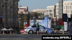 На плошчы Перамогі ў Менску ў адзін з ранейшых гадоў перад 9 траўня. Ілюстрацыйнае фота