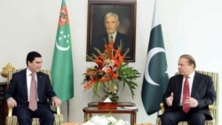 Pakistanyň premýer-ministri Aşgabada bardy
