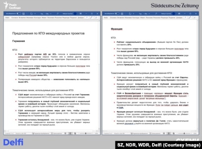 Një dokument që detajon strategjinë e Agjencisë për Dizajn Social për të ndikuar në zgjedhjet evropiane, duke përfshirë rritjen e mbështetjes për partitë e ekstremit të djathtë