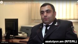 Armenia -- Artashes Mailian, a senior official from the Special Investigatory Service, speaks to RFE/RL's Armenian service. 