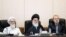 Members of Expediency Discernment Council (L-R) Mohammad Ali Movahedi-Kermani, Mahmoud Hashemi Shahroudi and Ali Larijani 