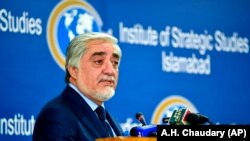 عبدالله عبدالله رئیس شورای عالی مصالحه ملی افغانستان 