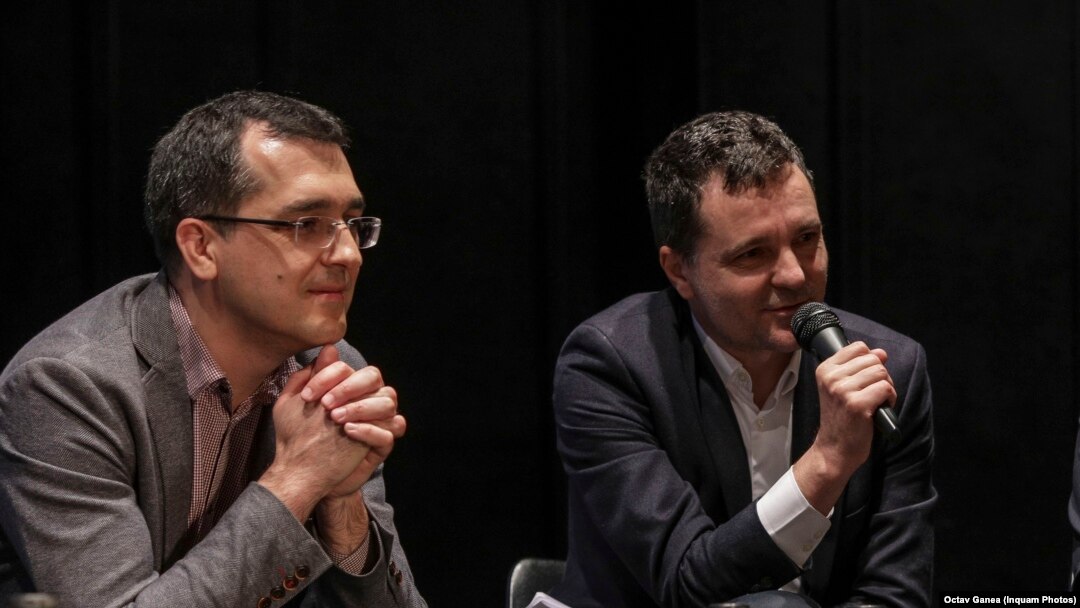 Vlad Voiculescu (PLUS) și Nicușor Dan, independent susținut de USR și PNL la Primăria Capitalei