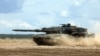 Танк Leopard 2A6 бере участь у двосторонніх литовсько-німецьких військових навчаннях «Griffin Storm» на полігоні в Пабраде, Литва, 26 червня 2023 року