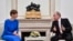 Президент Естонії Керсті Кальюлайд і президент Росії Володимир Путін. Москва, 18 квітня 2019 року 