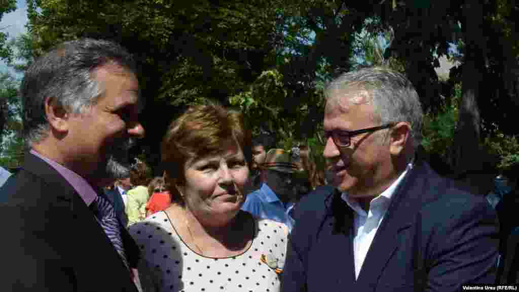 Senatorul român Valeriu Badea, la ceremoniile de la Căușeni