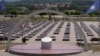 KOSOVO: The village of Meja on the day the initial hearing took place for the massacre 