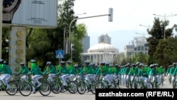 Aşgabat: Tigirli marafon