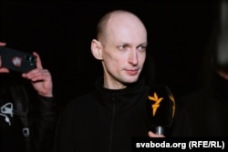 Эдуард Пальчыс пасьля вызваленьня