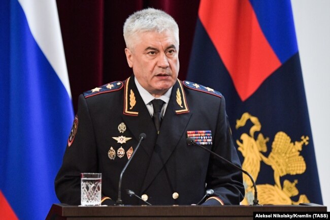 Министр внутренних дел РФ Владимир Колокольцев