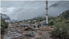 Bosnia and Herzegovina -- Cover photo for infographics about how many buildings were destroyed in flash floods and landslides in the southern town of Jablanica, October 11, 2024