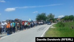 Granični prijelaz Izačić u blizini Bihaća, 27. maja 2016.