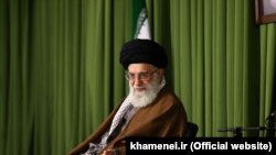 Верховный лидер Ирана аятолла Хаменеи. 12 октября 2015 года.
