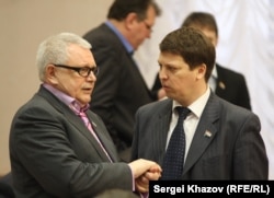 Cенатор Совета Федерации от Самарской области Константин Титов и депутат Самарской Губернской Думы Михаил Матвеев