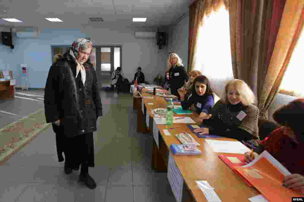 Голосование на президентских выборах в Беларуси