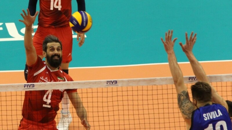 پیروزی والیبال ایران  مقابل کوبا در آغاز مسابقات گزینشی المپیک