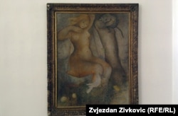 Jedno od izloženih djela Mice Todorović, foto: Zvjezdan Živković