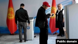 Шайлоодогу добуш берүү. Иллюстрациялык сүрөт.