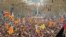 La demonstrațiile de duminică de la Barcelona