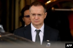 Владимир Мединский на переговоах в Женеве, 18 февраля 2026 года