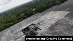 Удар російської ракети по складу гуманітарної допомоги ООН, 25 травня 2026 року 