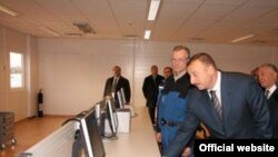 Xaçmaz şəhərində modul tipli elektrik stansiyasının açılışı, 7 dekabr 2006