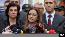 Министерката за внатрешни работи Гордана Јанкуловска