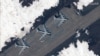 Rusiyanın strateji bombardmançıları Anadır aerodromunda