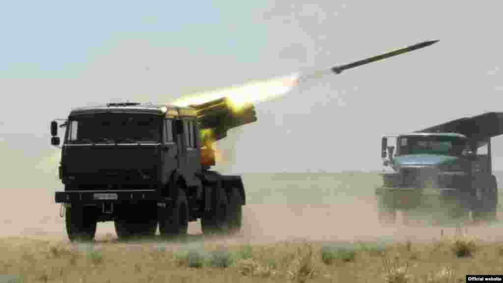 Uzbekistan - Testing modernized weapons. Photo from the website of the Ministry of Defense of Uzbekistan.
